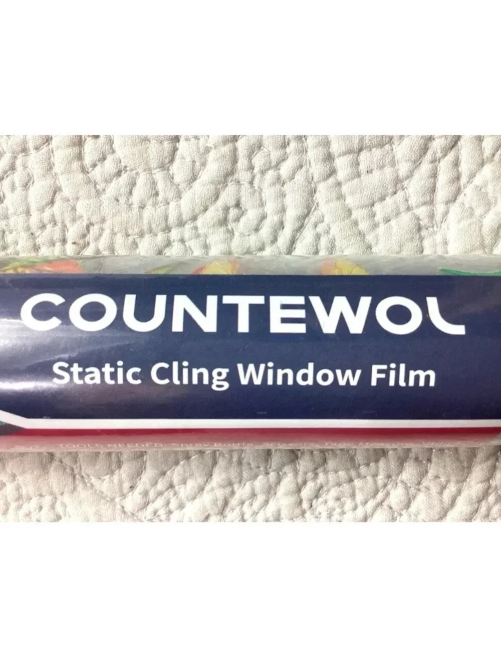 White Static Cling Window Film - Neutral White